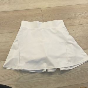 White Tennis Skirt